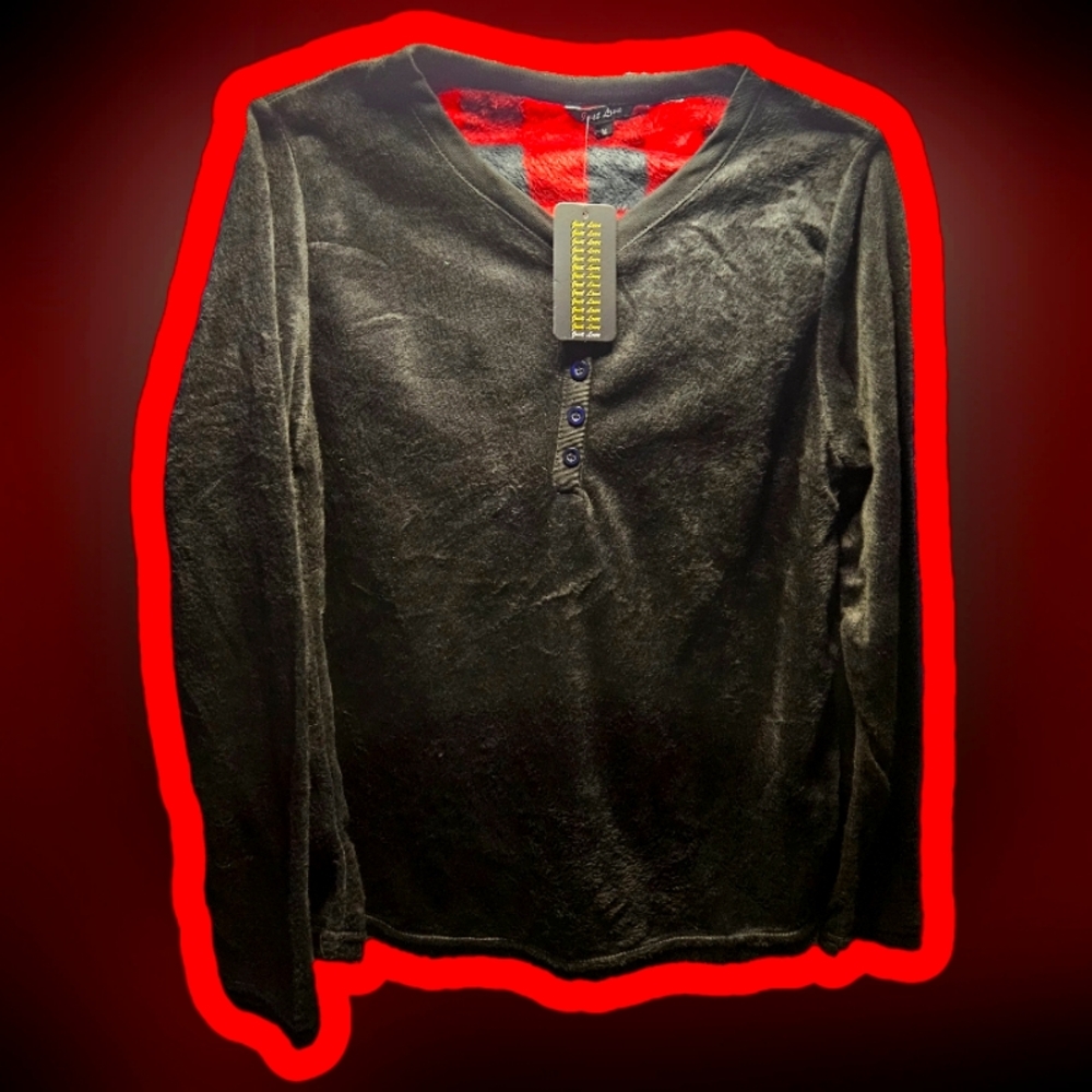 JUST LOVE  Long Sleeve Pajama Top